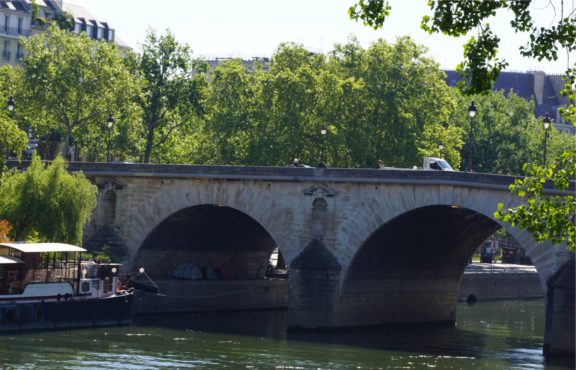 Visit heart of Paris - bridge Delphine