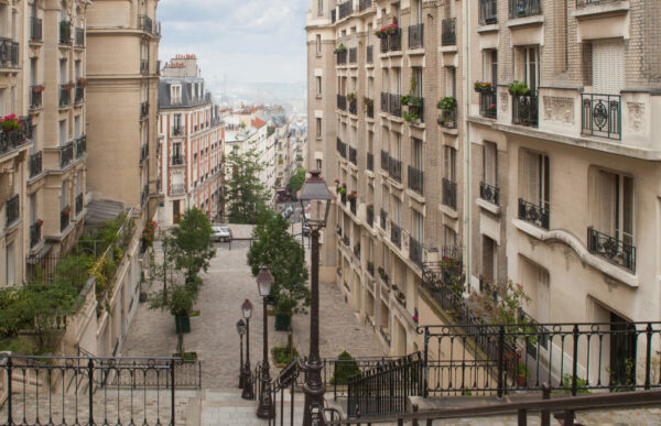 Visit Sacred and Profane in Montmartre Paris - Stairs Fabio