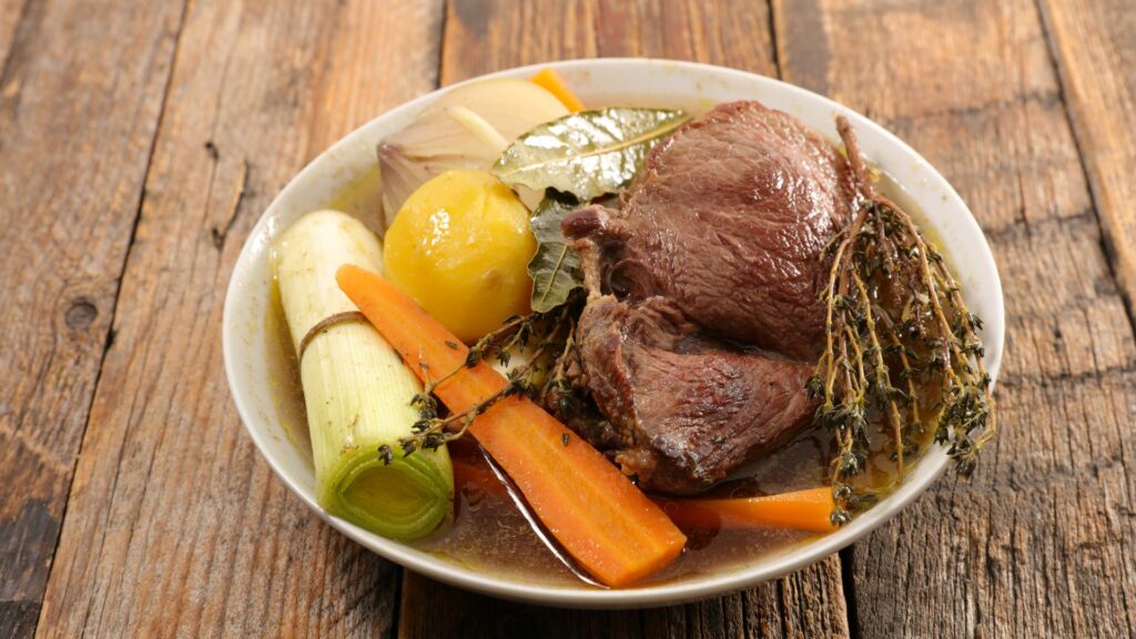 image d'un bol de pot-au-feu